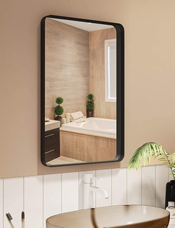 Metal Bathroom Mirror